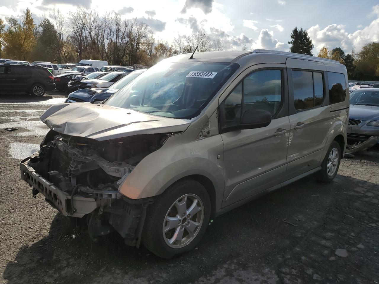 Изображение 1 2014 FORD TRANSIT CONNECT XLT 2014 с VIN NM0GE9F72E1151977
