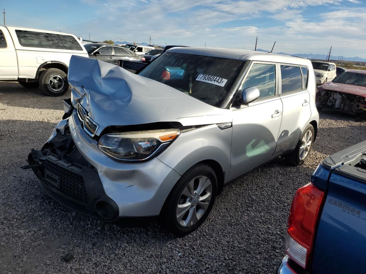Obraz 1 z 2015 KIA SOUL + 2015 z VIN KNDJP3A5XF7754650