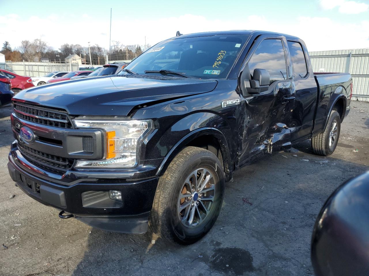 Изображение 1 2019 FORD F150 SUPER CAB 2019 с VIN 1FTFX1E41KKE43787