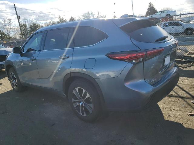 Obraz 2 z 2021 TOYOTA HIGHLANDER HYBRID XLE 2021 z VIN 5TDGARAH4MS006259