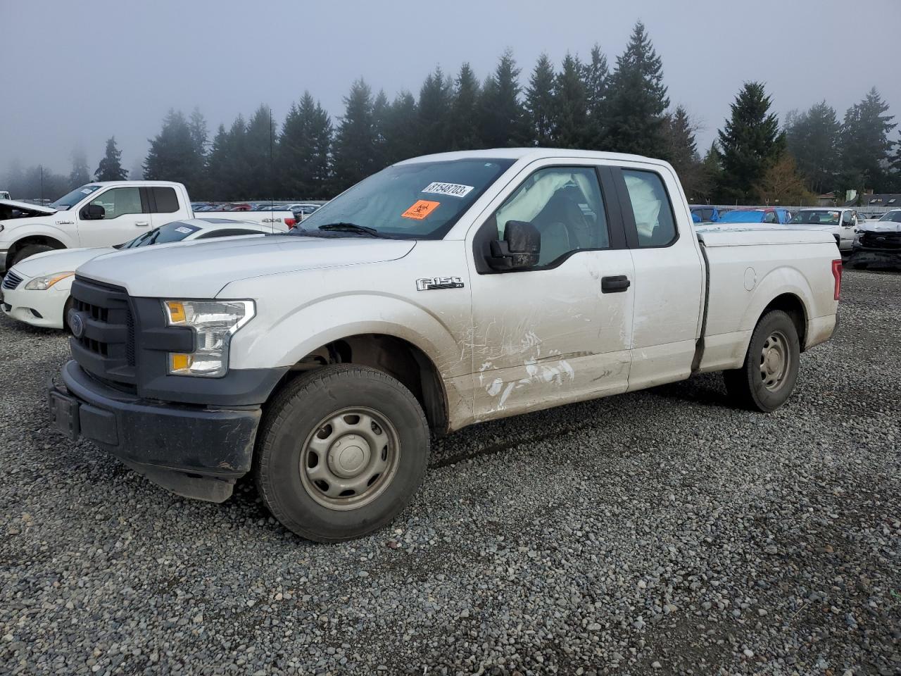 Image 1 of 2016 FORD F150 SUPER CAB 2016 with VIN 1FTEX1C89GFB99534
