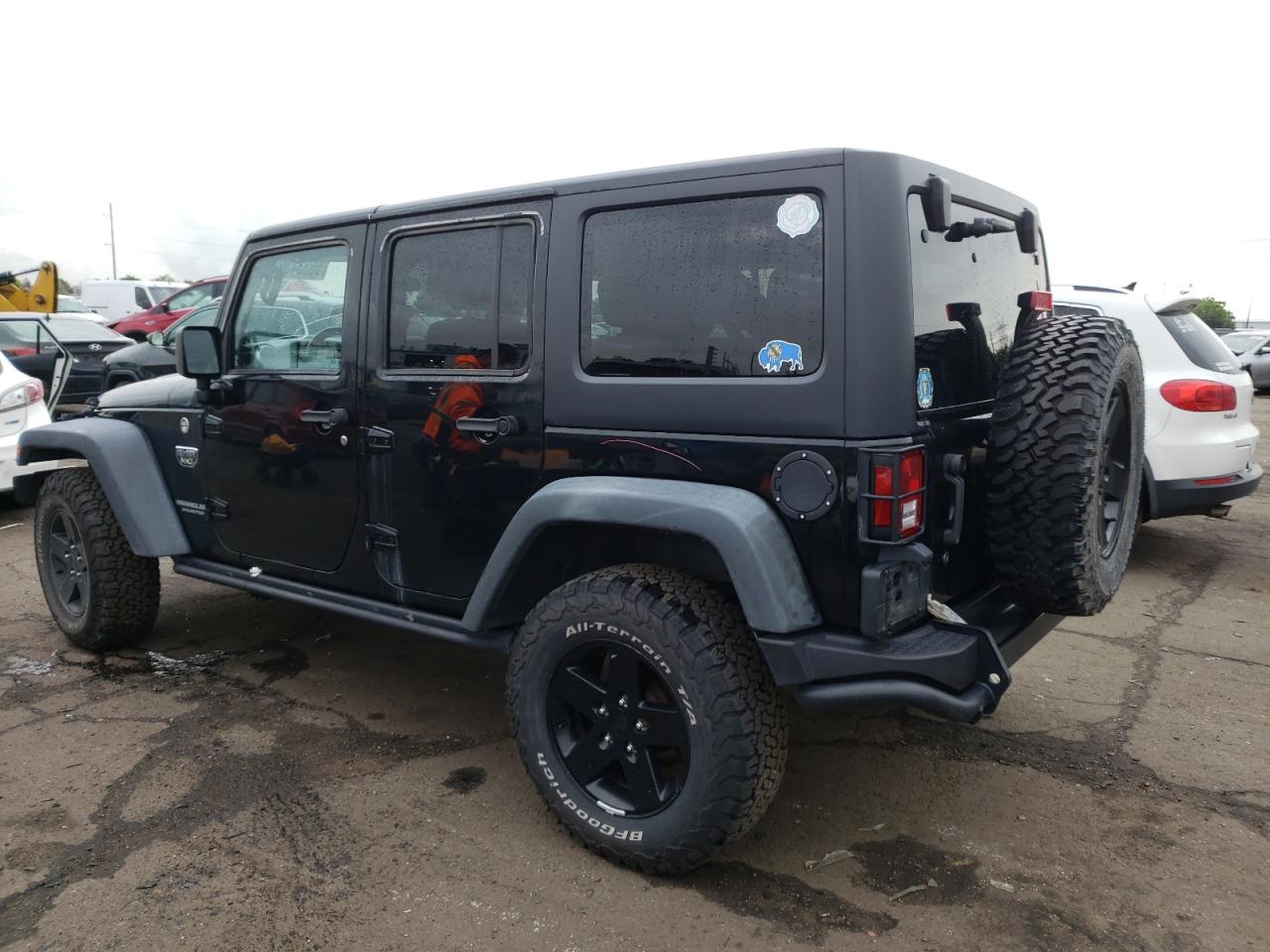 Image 2 of 2012 JEEP WRANGLER UNLIMITED RUBICON 2012 with VIN 1C4BJWFG1CL211837