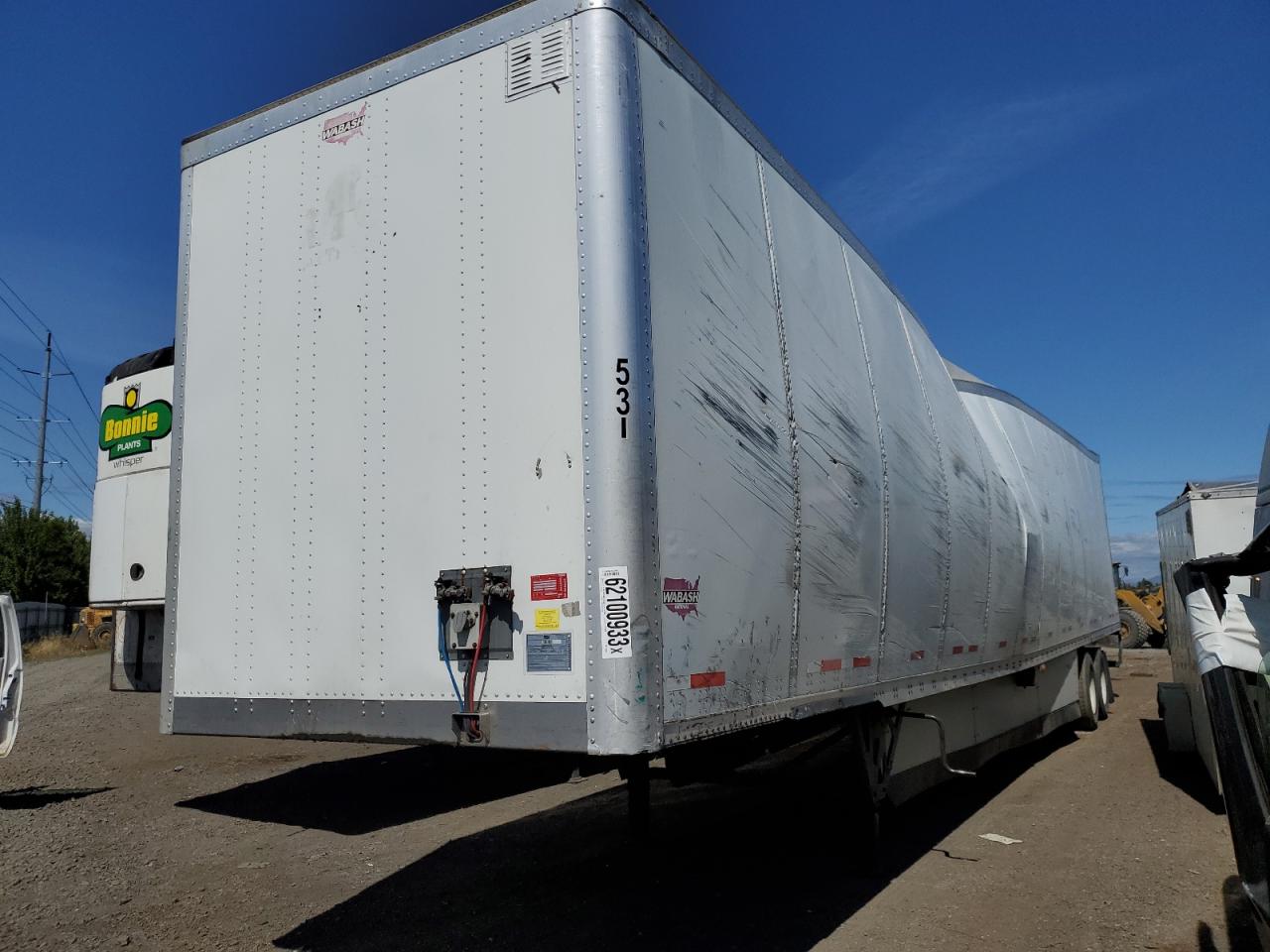 Image 2 of 2018 WABASH DRY VAN 2018 with VIN 1JJV532D4JL047368