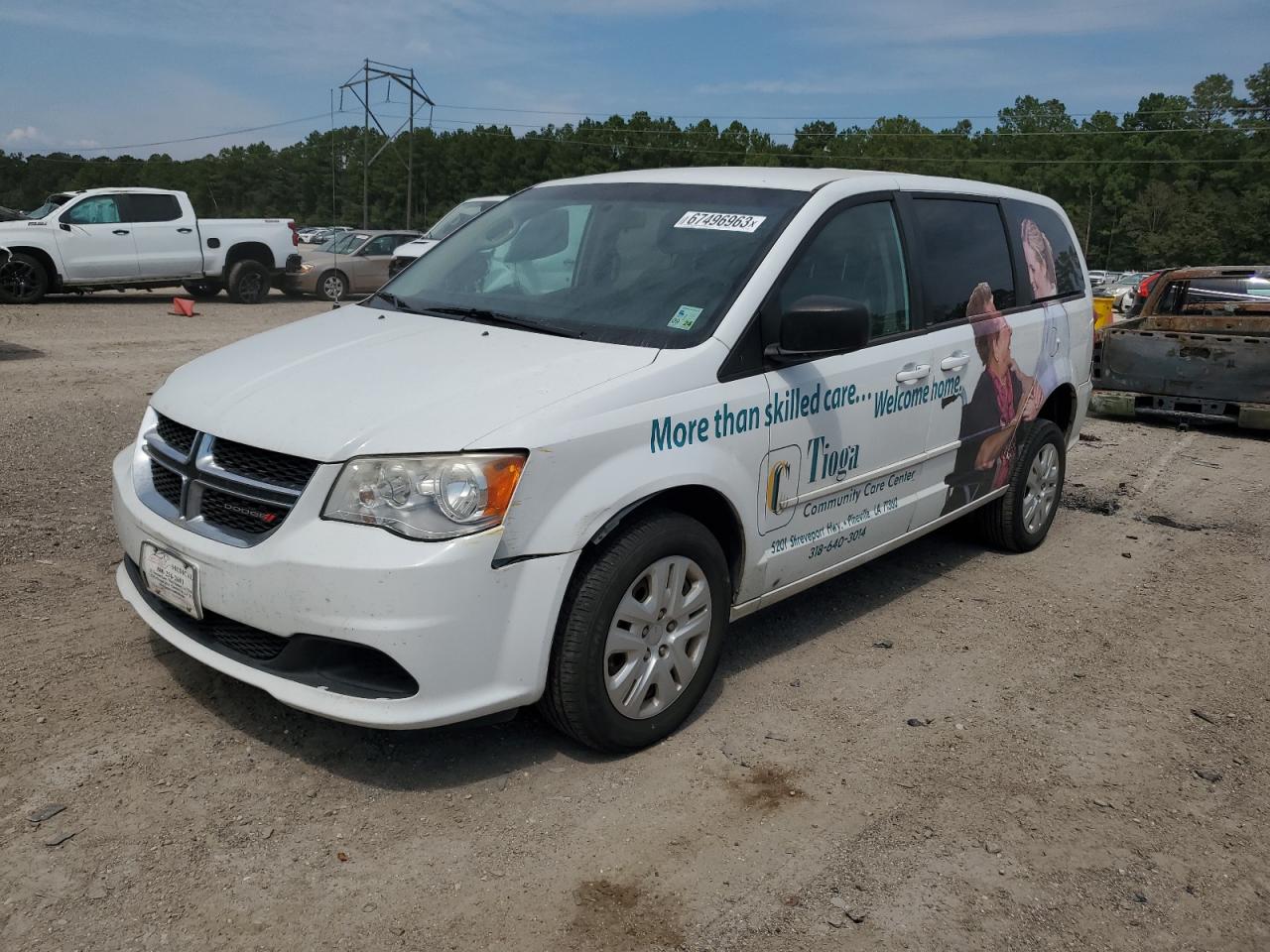 2014 DODGE GRAND CARAVAN SE 2014 image