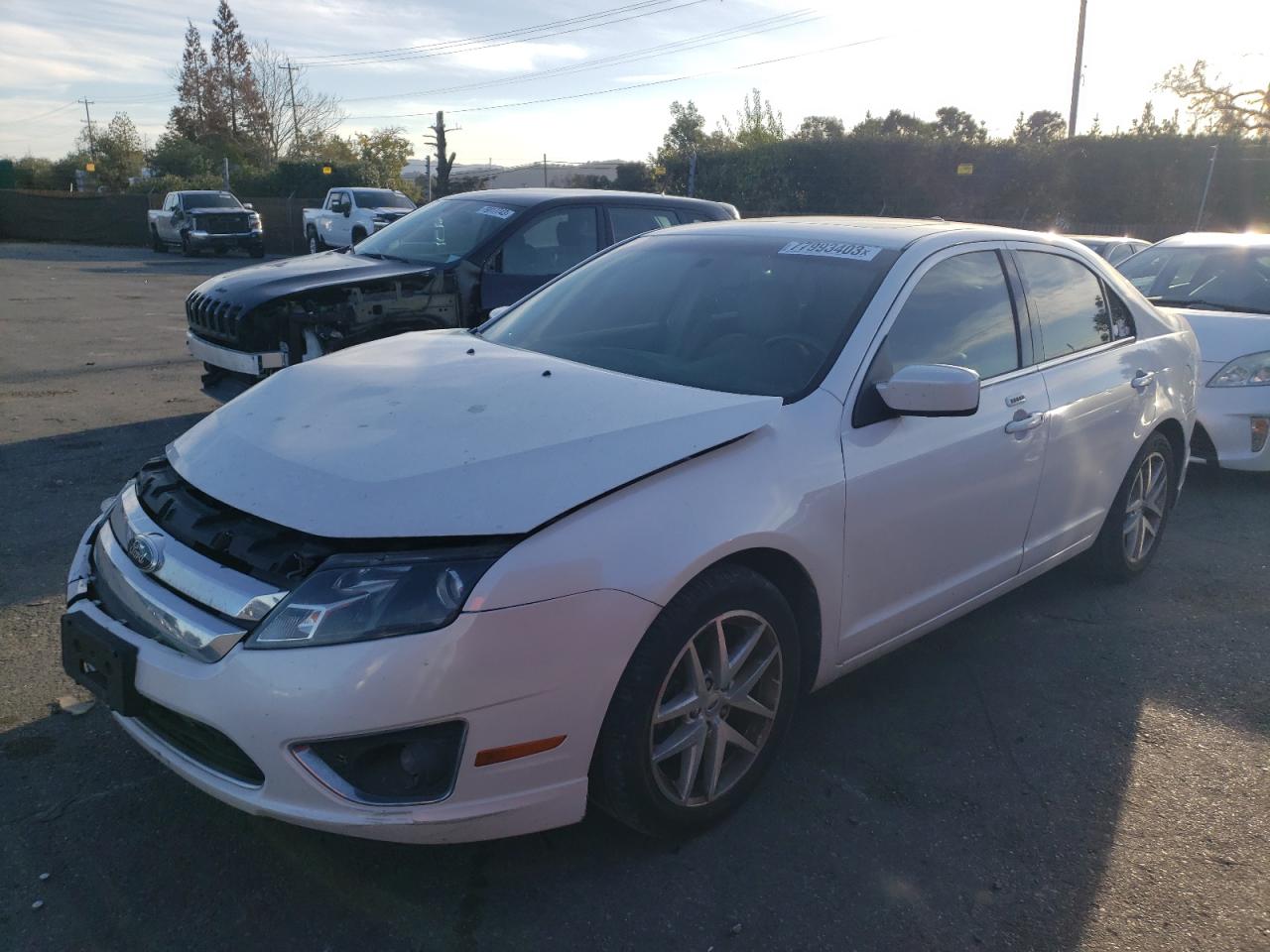 Image 1 of 2012 FORD FUSION SEL 2012 with VIN 3FAHP0JA8CR332560