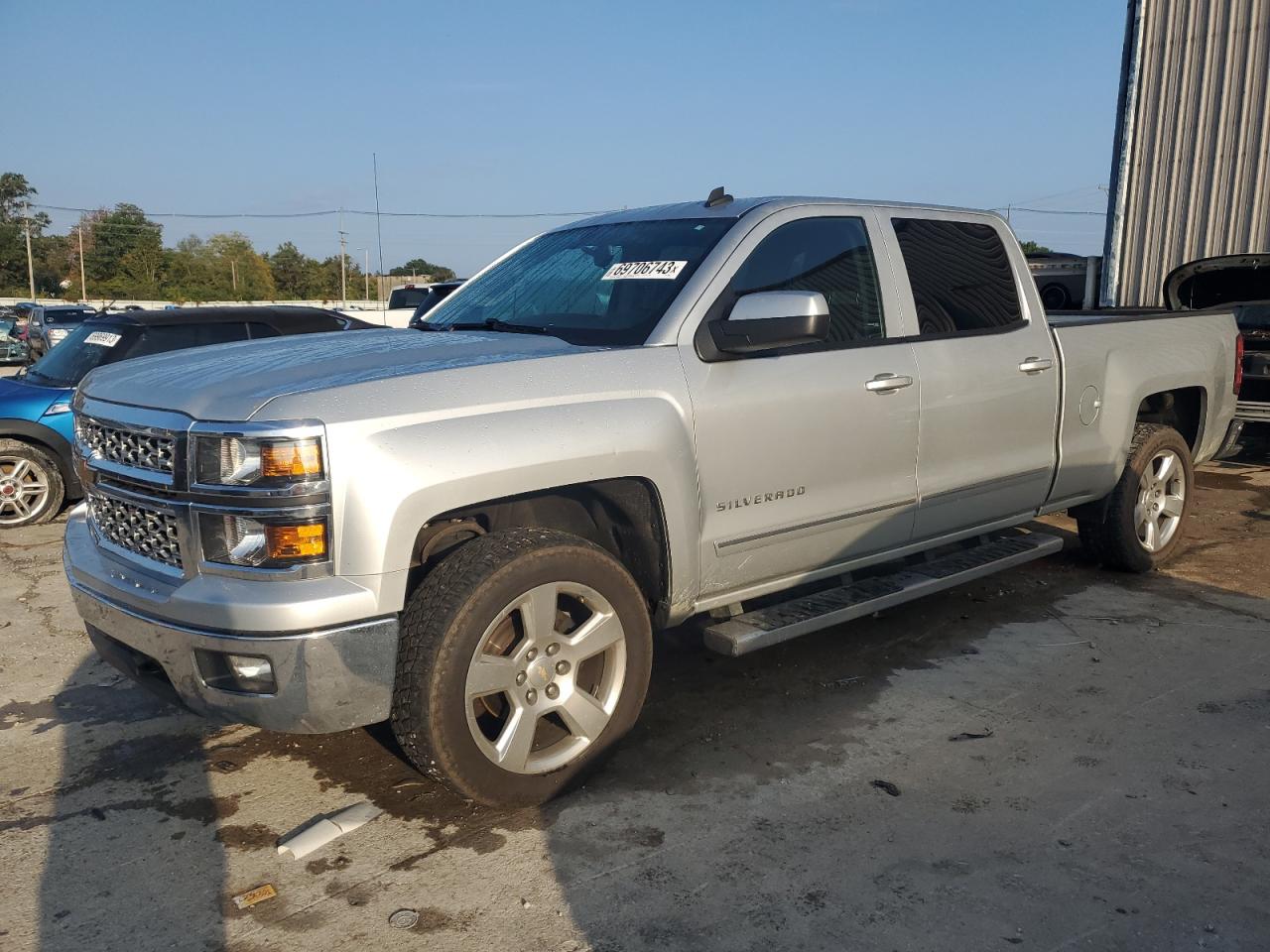 Изображение 1 2014 CHEVROLET SILVERADO K1500 LT 2014 с VIN 3GCUKREC7EG493861