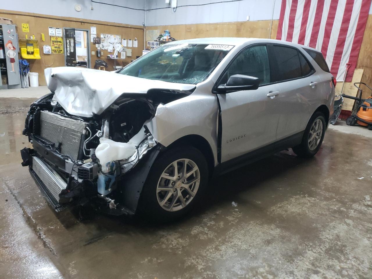 Image 1 of 2022 CHEVROLET EQUINOX LS 2022 with VIN 2GNAXHEV7N6124453