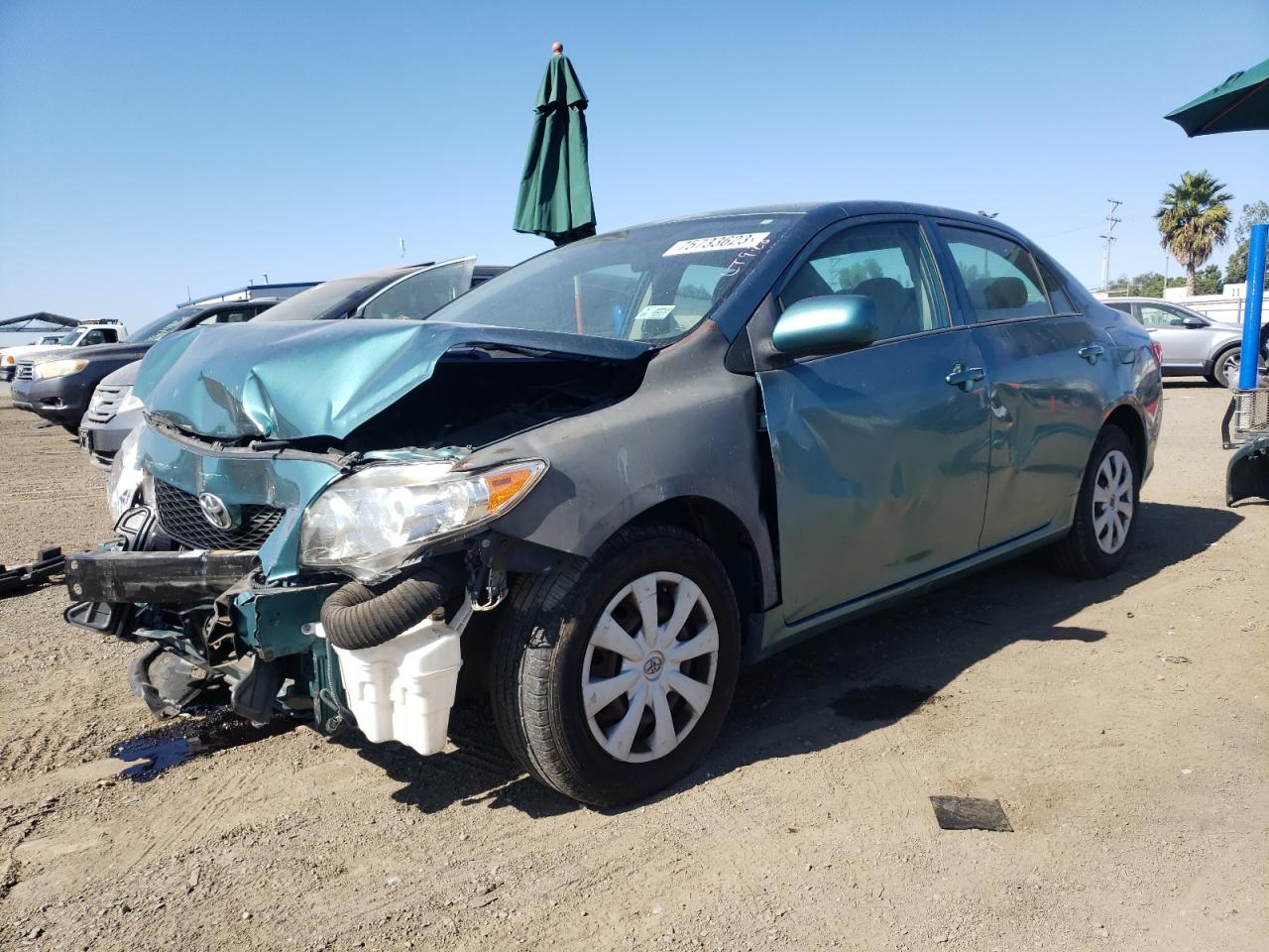 Изображение 1 2009 TOYOTA COROLLA BASE 2009 с VIN 2T1BU40E09C105897