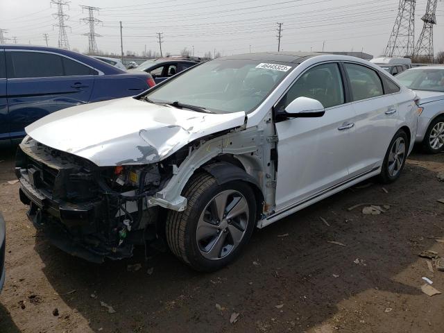 Image 1 of 2016 HYUNDAI SONATA HYBRID 2016 with VIN KMHE34L16GA009410