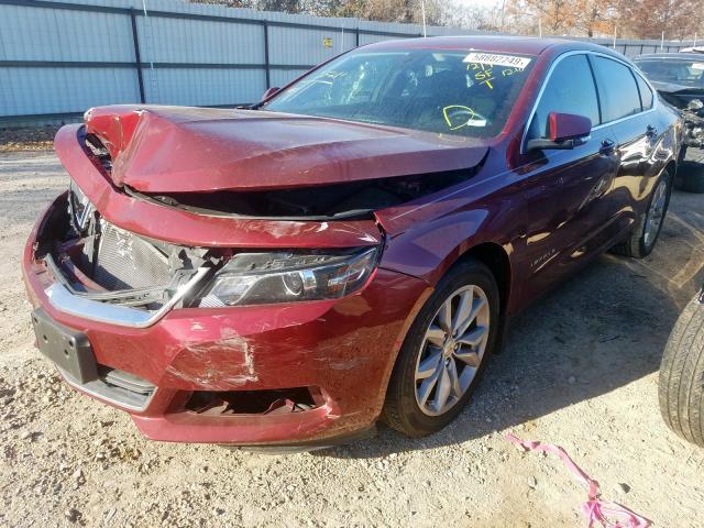 Image 2 of 2016 CHEVROLET IMPALA LT 2016 with VIN 2G1115S36G9155795