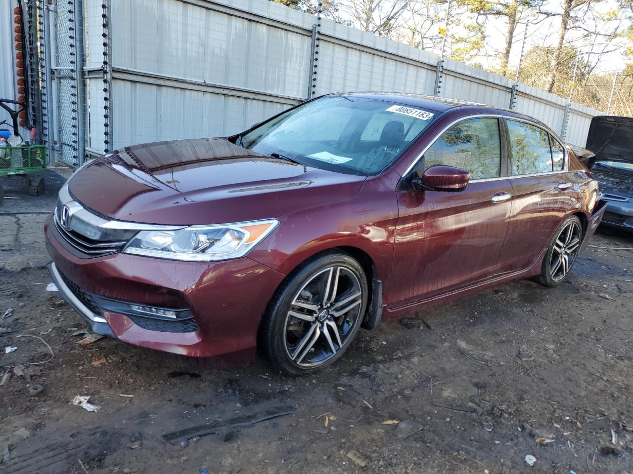 Изображение 1 2016 HONDA ACCORD SPORT 2016 с VIN 1HGCR2F54GA212326