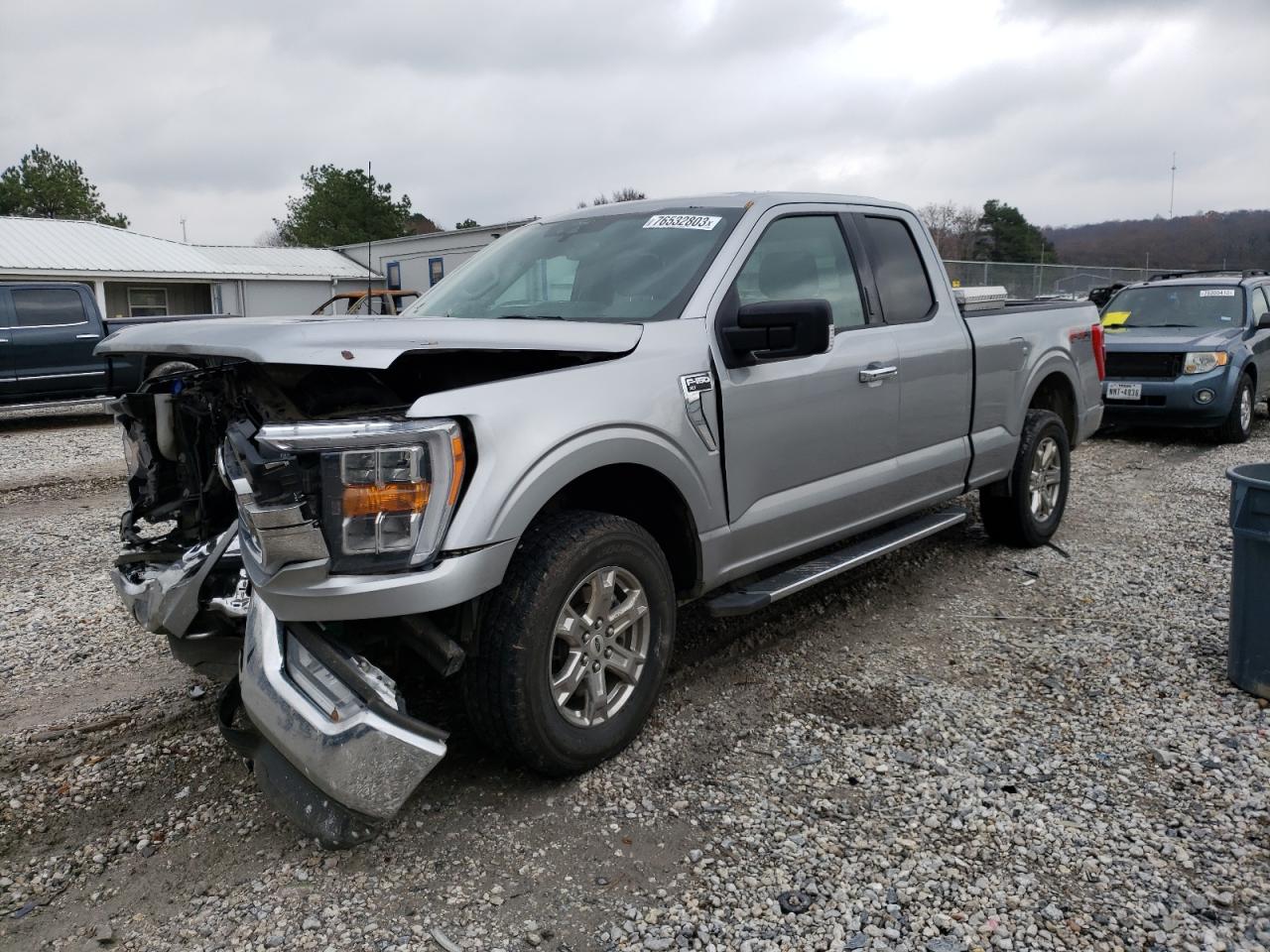 Image 1 of 2021 FORD F150 SUPER CAB 2021 with VIN 1FTEX1EP3MKD71886