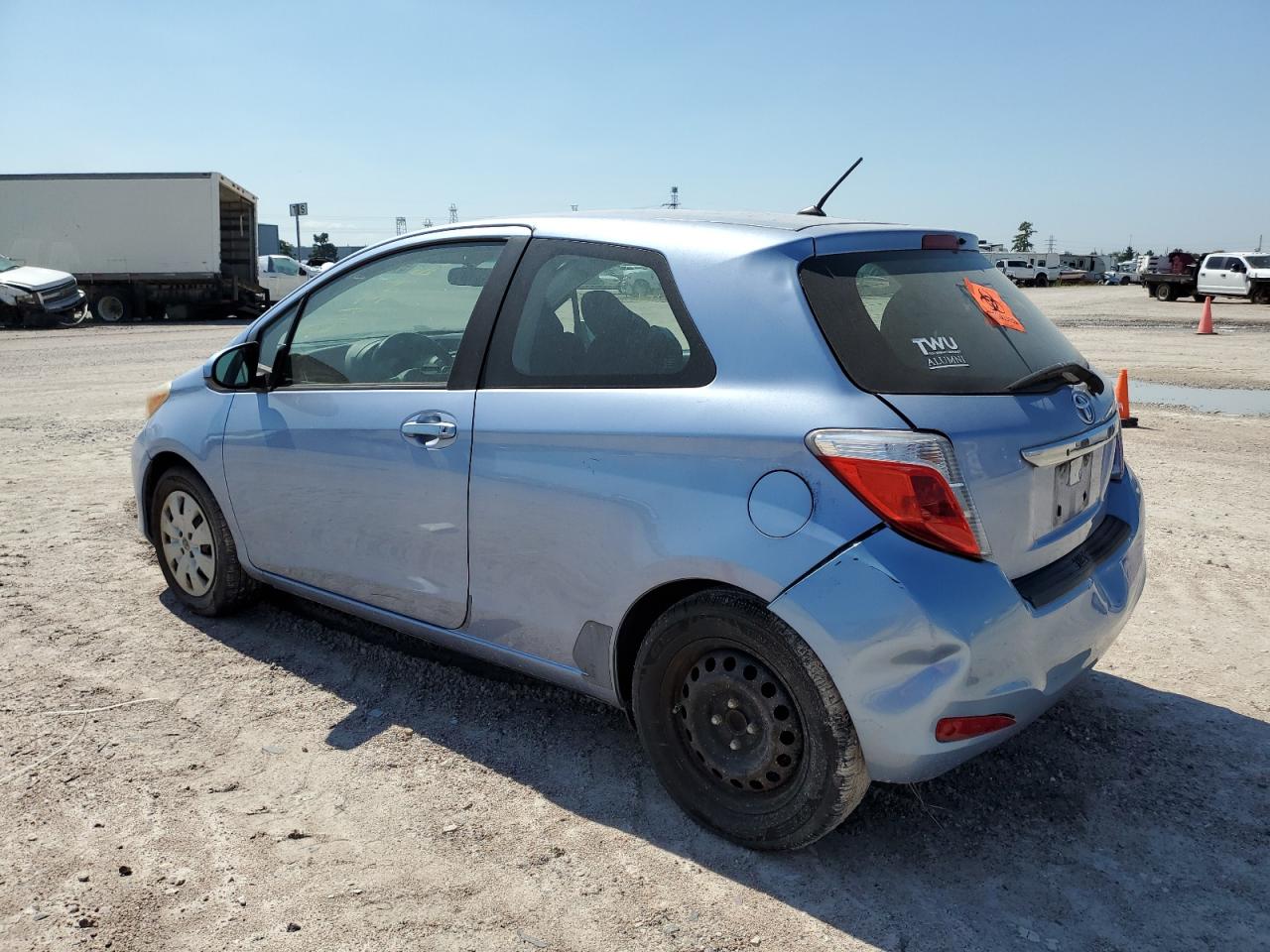Image 2 of 2012 TOYOTA YARIS  2012 with VIN JTDJTUD3XCD500977