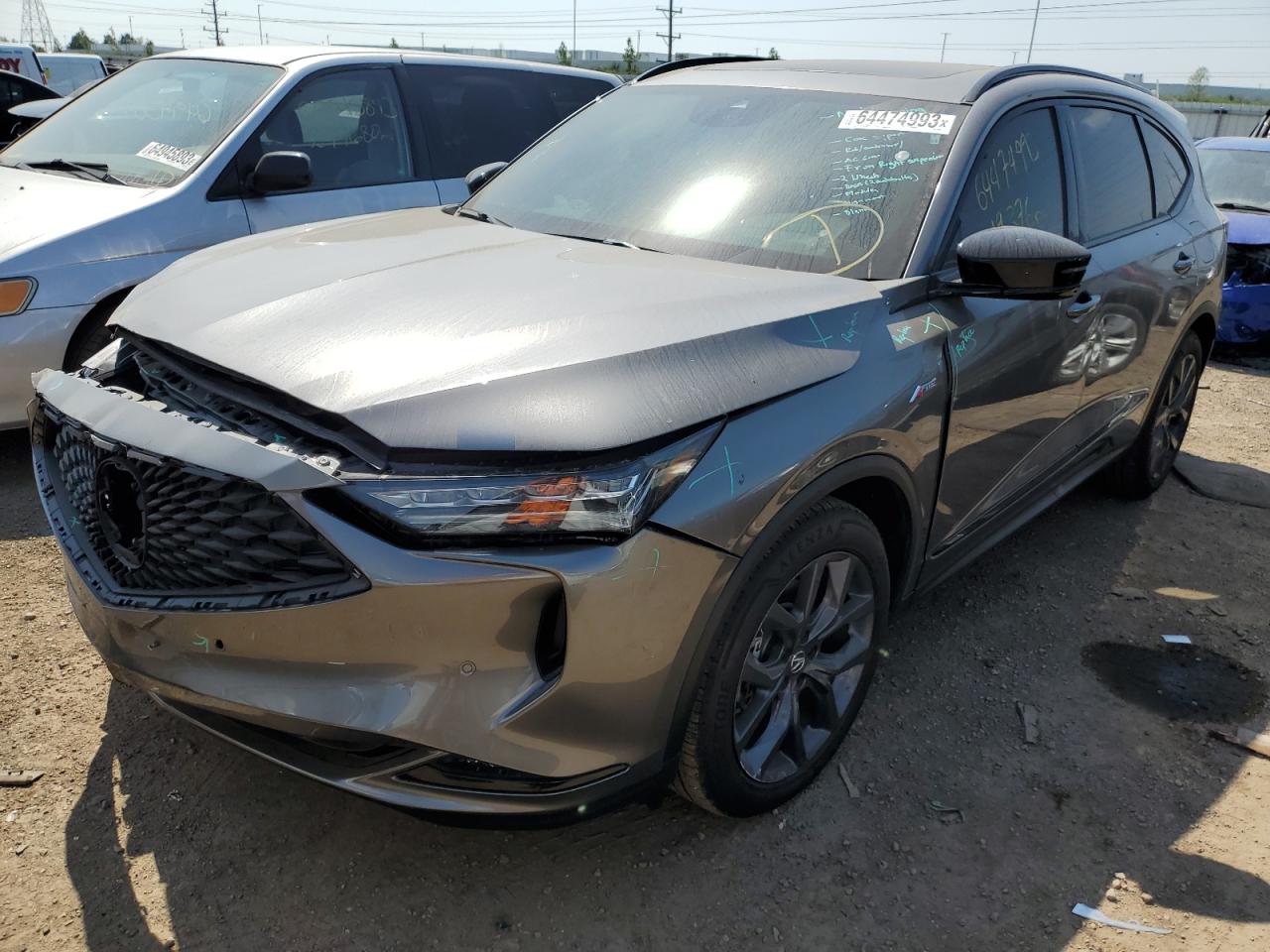 Image 1 of 2023 ACURA MDX A-SPEC 2023 with VIN 5J8YE1H00PL005952