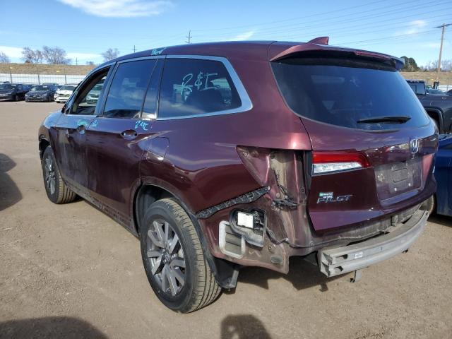 Image 2 of 2020 HONDA PILOT EX 2020 with VIN 5FNYF6H34LB002651