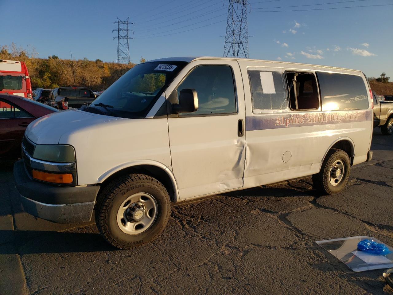 Image 1 of 2010 CHEVROLET EXPRESS G3500 LT 2010 with VIN 1GA2GYDG7A1144904
