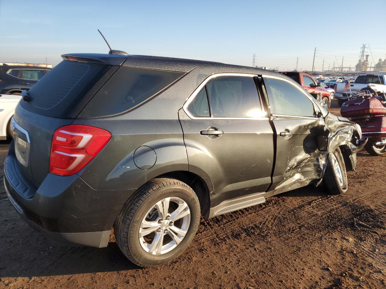 Изображение 3 2017 CHEVROLET EQUINOX LS 2017 с VIN 2GNALBEK1H1533239