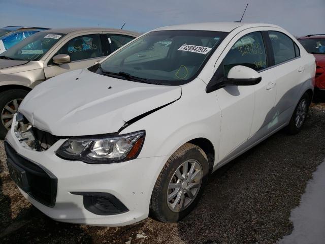 Image 1 of 2017 CHEVROLET SONIC LT 2017 with VIN 1G1JD5SH0H4125554