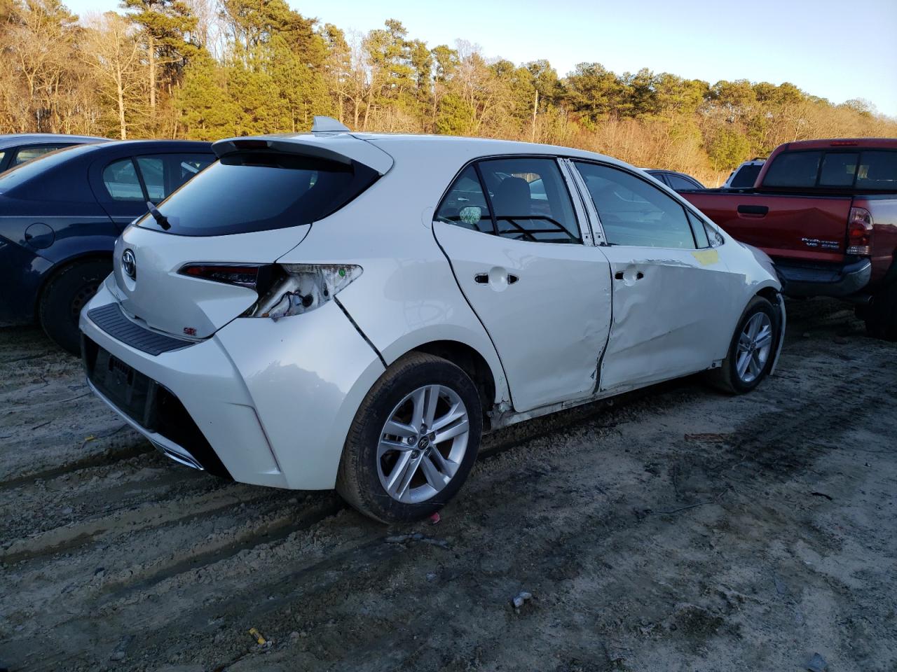Изображение 3 2019 TOYOTA COROLLA SE 2019 с VIN JTNK4RBE1K3053328