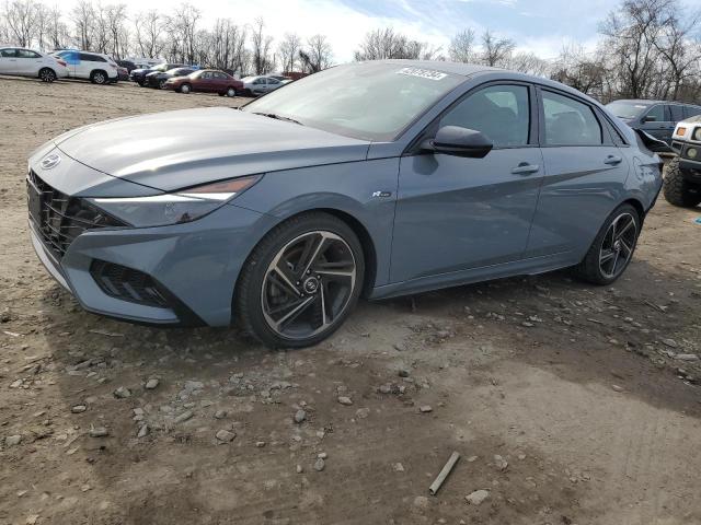 Изображение 1 2022 HYUNDAI ELANTRA N LINE 2022 с VIN KMHLR4AF1NU231286