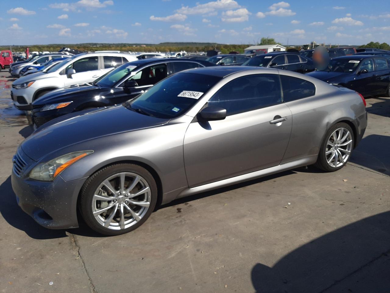 Image 1 of 2009 INFINITI G37 BASE 2009 with VIN JNKCV64E89M606951