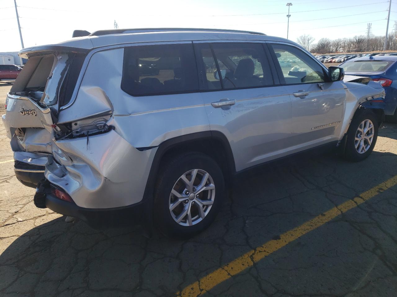 Obraz 3 z 2021 JEEP GRAND CHEROKEE L LIMITED 2021 z VIN 1C4RJKBG0M8135223