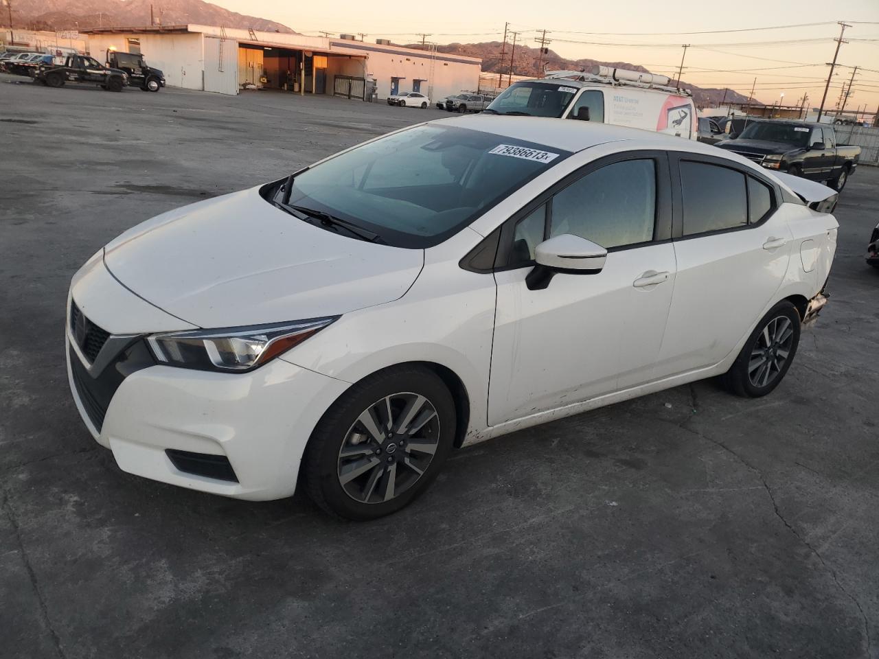 Image 1 of 2021 NISSAN VERSA SV 2021 with VIN 3N1CN8EV3ML868894