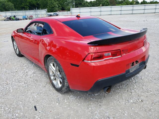 Image 3 of 2014 CHEVROLET CAMARO LS 2014 with VIN 2G1FE1E39E9141871