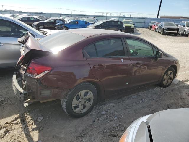 Obraz 3 z 2013 HONDA CIVIC LX 2013 z VIN 19XFB2F56DE039353