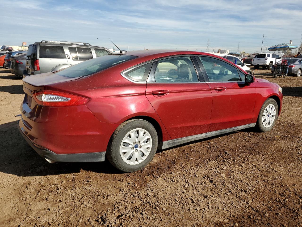 Obraz 3 z 2014 FORD FUSION S 2014 z VIN 3FA6P0G75ER234835