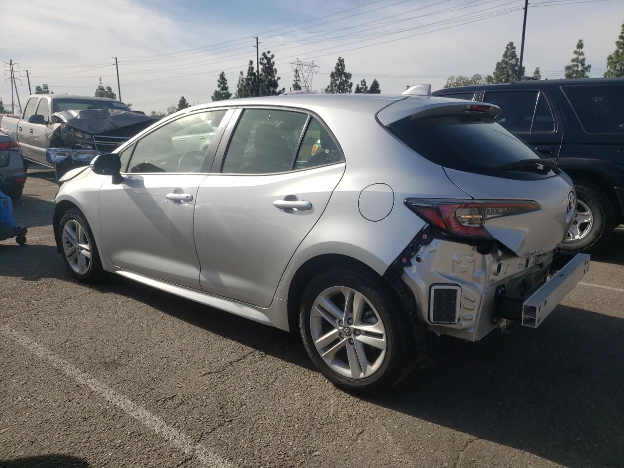Изображение 2 2019 TOYOTA COROLLA SE 2019 с VIN JTNK4RBE8K3013618