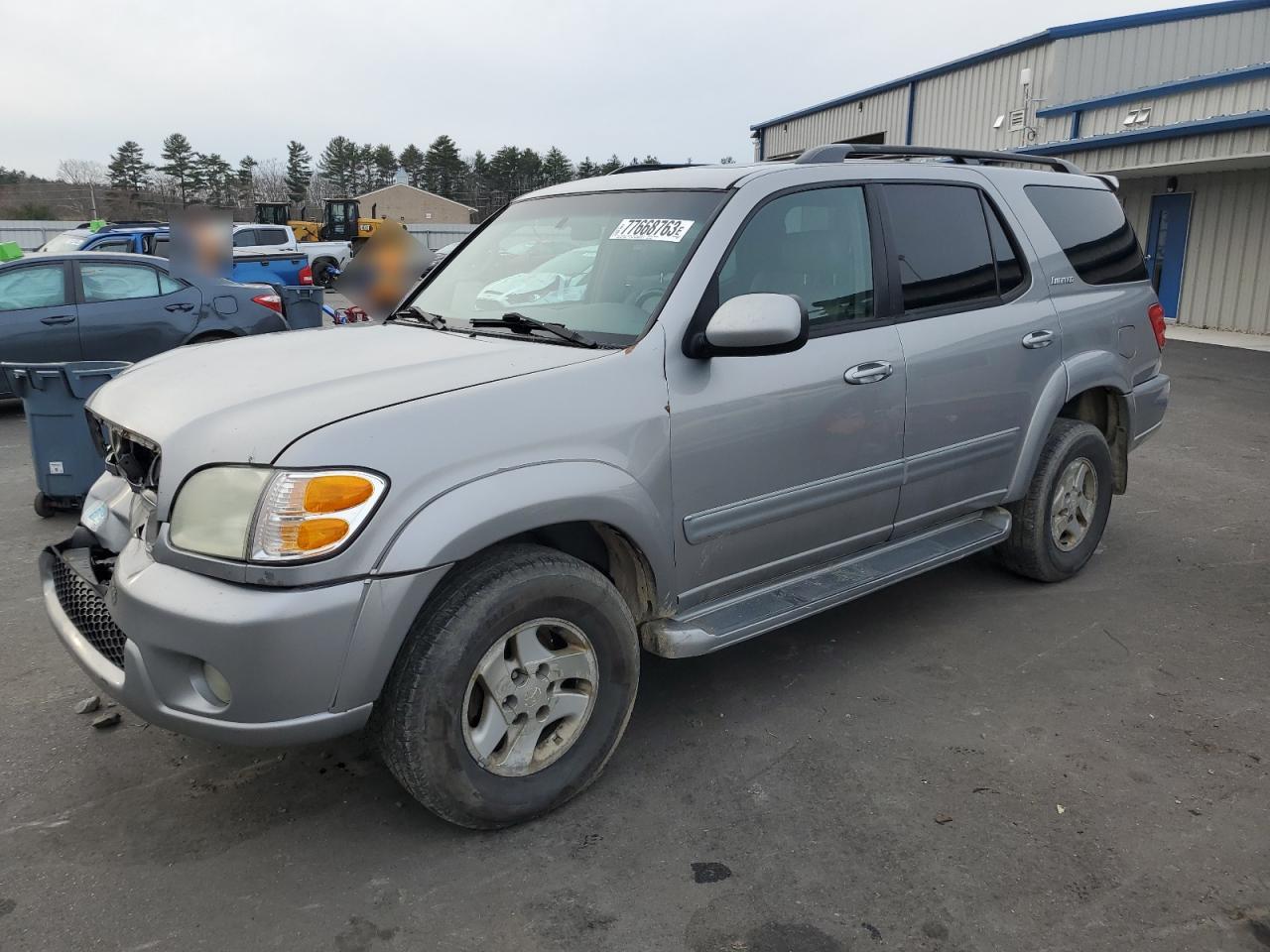 Image 1 of 2002 TOYOTA SEQUOIA LIMITED 2002 with VIN 5TDBT48A92S114907