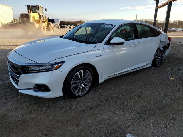 Image 1 of 2021 HONDA ACCORD HYBRID EXL 2021 with VIN 1HGCV3F57MA011727