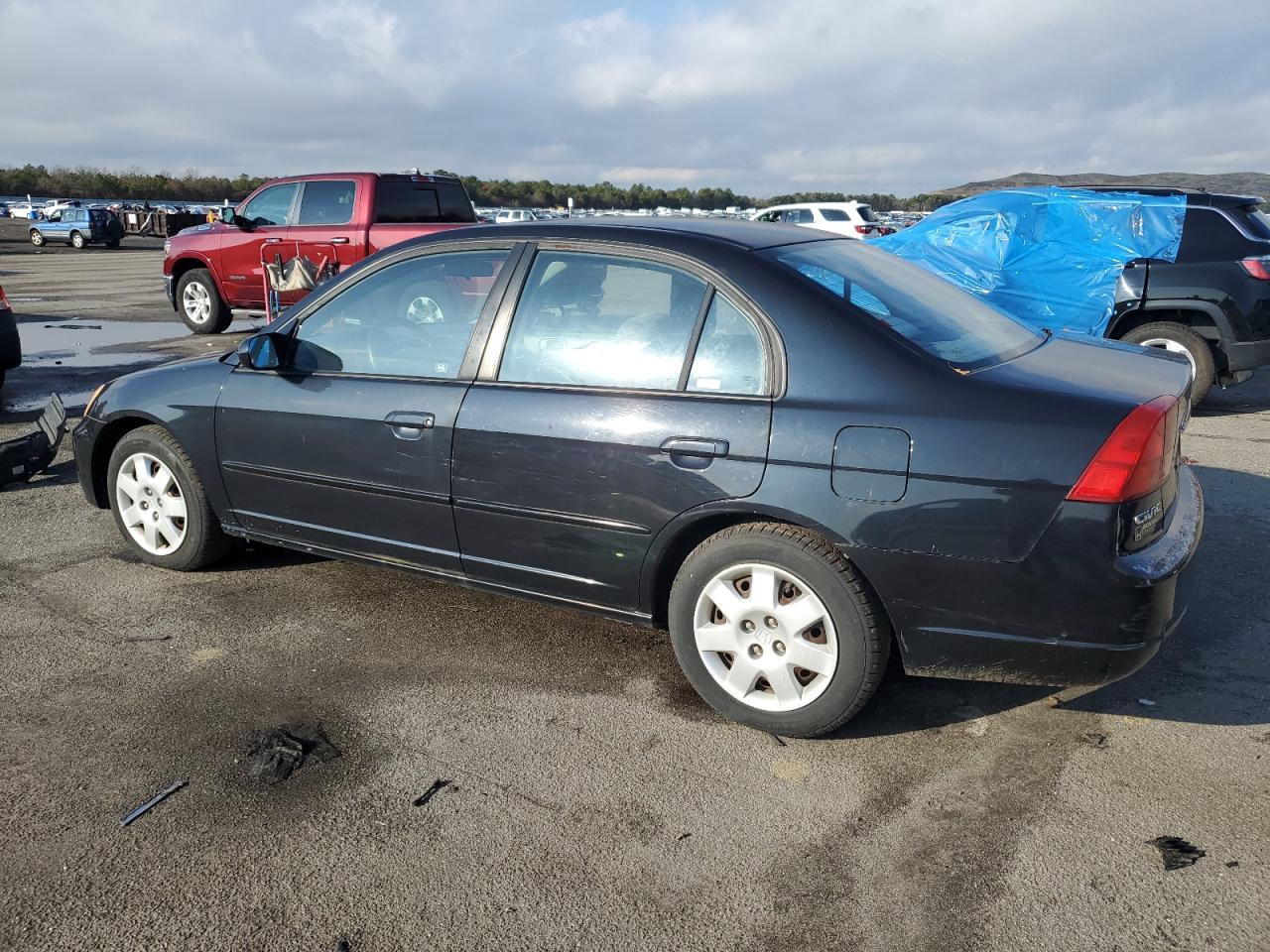 Изображение 2 2001 HONDA CIVIC EX 2001 с VIN 2HGES267X1H593557