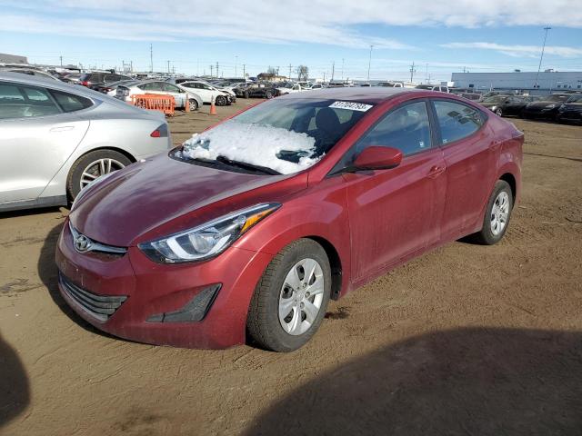 Image 1 of 2016 HYUNDAI ELANTRA SE 2016 with VIN 5NPDH4AE3GH677505