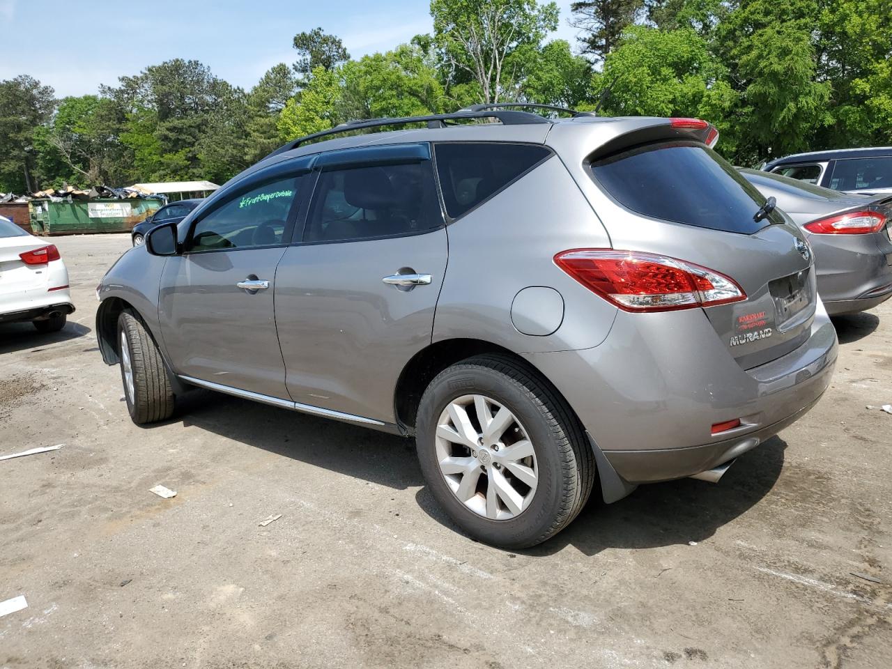 Image 2 of 2011 NISSAN MURANO S 2011 with VIN JN8AZ1MU7BW054851
