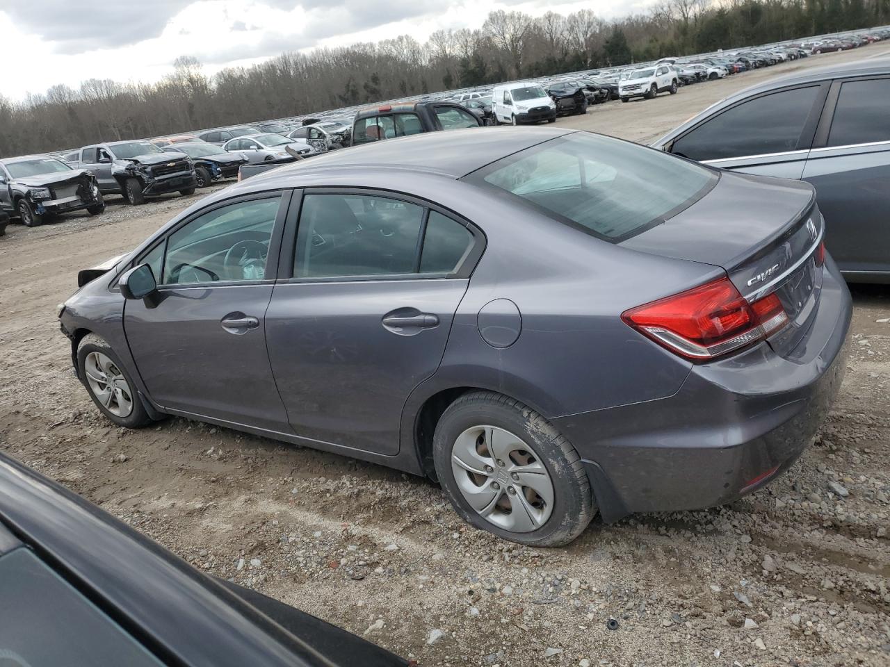 Изображение 2 2014 HONDA CIVIC LX 2014 с VIN 19XFB2F57EE215487