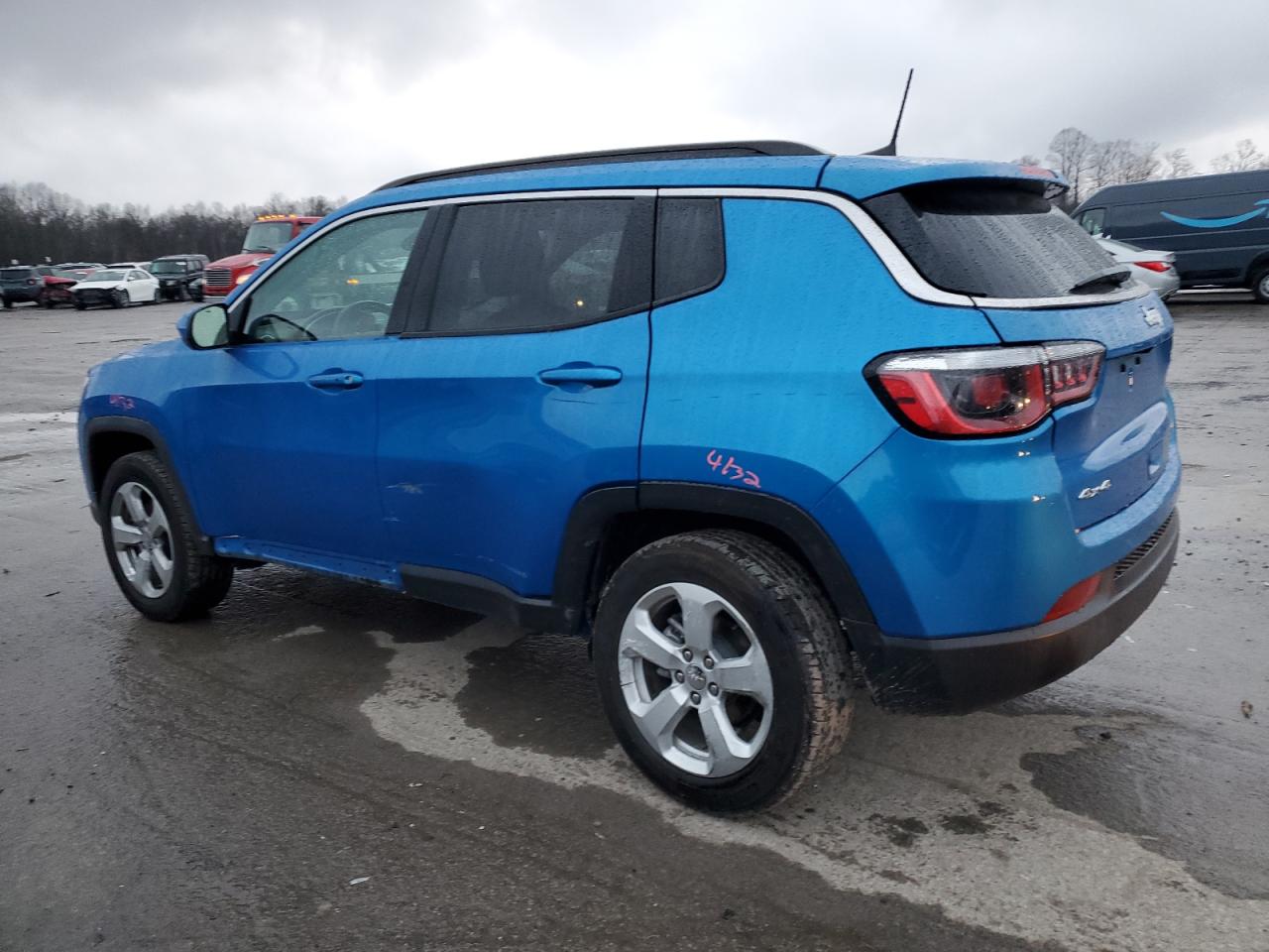 Image 2 of 2020 JEEP COMPASS LATITUDE 2020 with VIN 3C4NJDBB7LT124623
