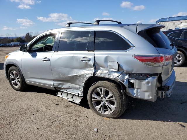 Изображение 2 2014 TOYOTA HIGHLANDER XLE 2014 с VIN 5TDJKRFH4ES029361