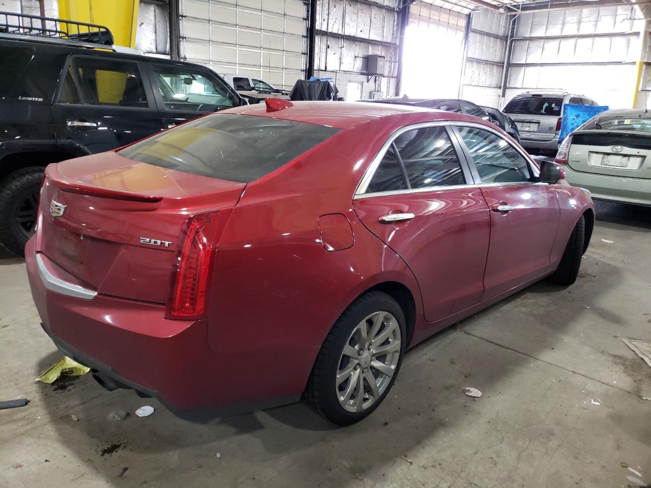 Image 3 of 2017 CADILLAC ATS LUXURY 2017 with VIN 1G6AH5SX2H0207363