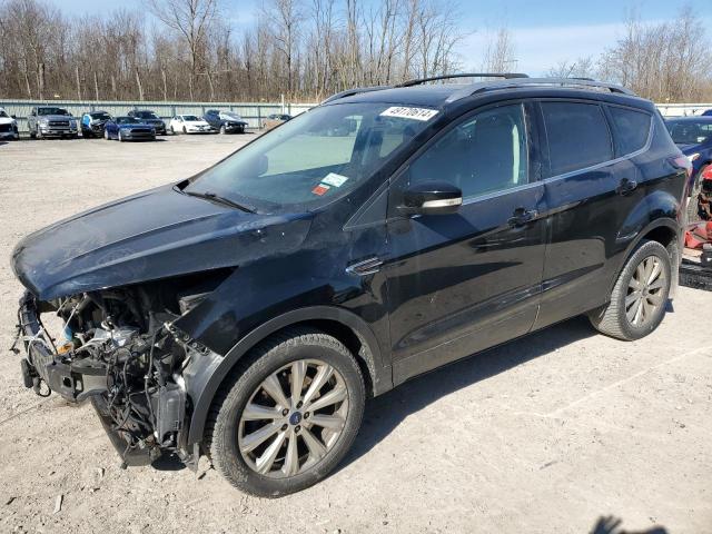 Image 1 of 2017 FORD ESCAPE TITANIUM 2017 with VIN 1FMCU9JD0HUD47643