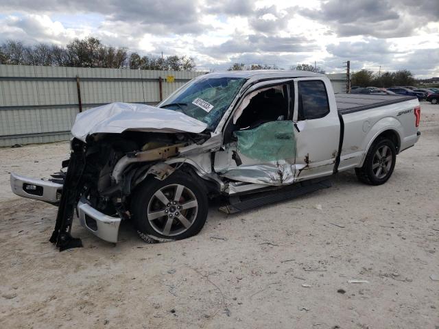 Image 1 of 2015 FORD F150 SUPER CAB 2015 with VIN 1FTEX1CF5FKE64454