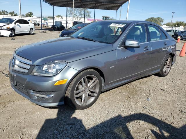 Image 1 of 2012 MERCEDES-BENZ C 250 2012 with VIN WDDGF4HB3CR234553