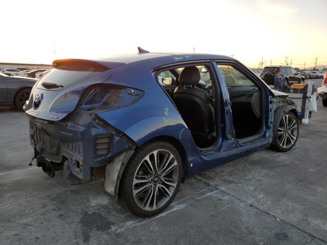 Image 3 of 2016 HYUNDAI VELOSTER TURBO 2016 with VIN KMHTC6AE3GU298012