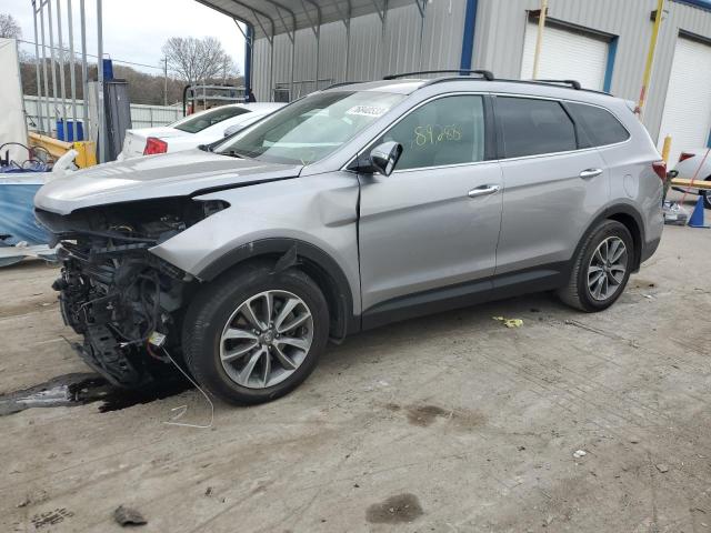 Image 1 of 2018 HYUNDAI SANTA FE SE 2018 with VIN KM8SN4HF6JU292205