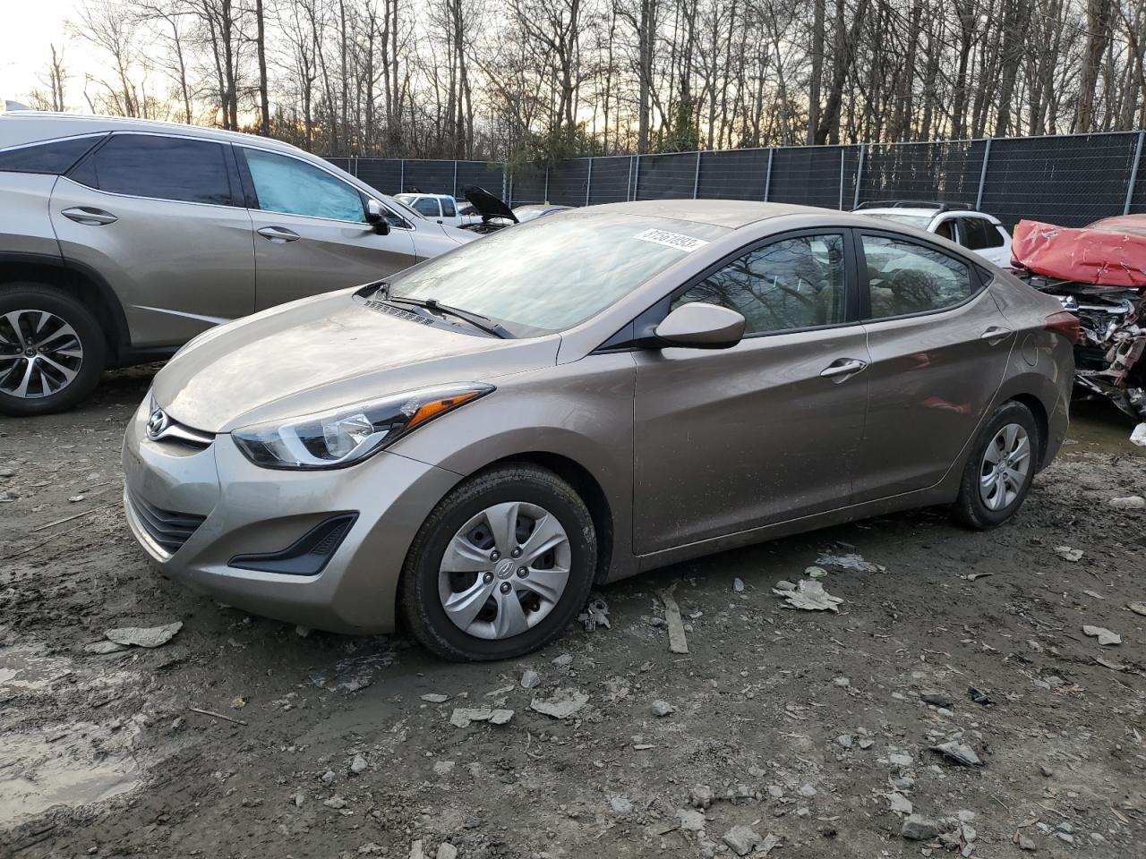 Obraz 1 z 2016 HYUNDAI ELANTRA SE 2016 z VIN 5NPDH4AEXGH685343