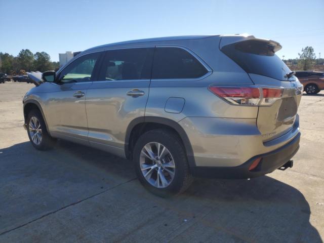 Image 2 of 2015 TOYOTA HIGHLANDER XLE 2015 with VIN 5TDKKRFH1FS059438