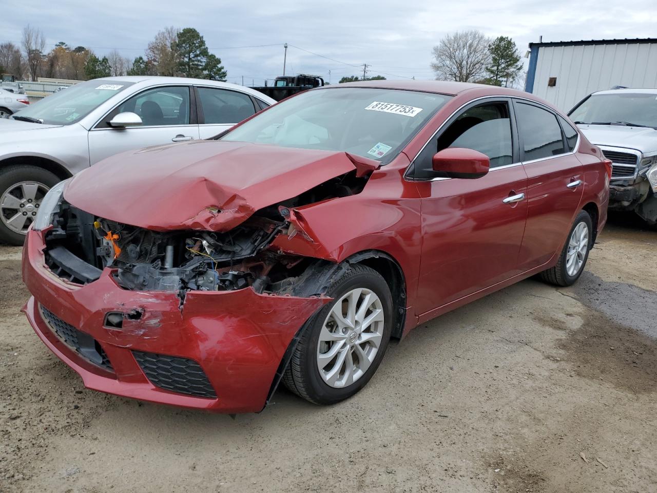 Изображение 1 2019 NISSAN SENTRA S 2019 с VIN 3N1AB7AP8KY204303