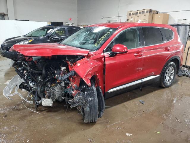 Image 1 of 2019 HYUNDAI SANTA FE SEL 2019 with VIN 5NMS3CAD2KH136703