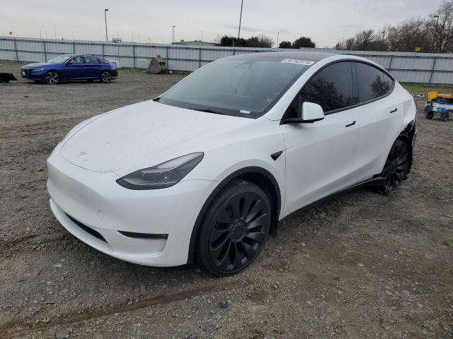 Image 1 of 2023 TESLA MODEL Y  2023 with VIN 7SAYGDEF1PF701809